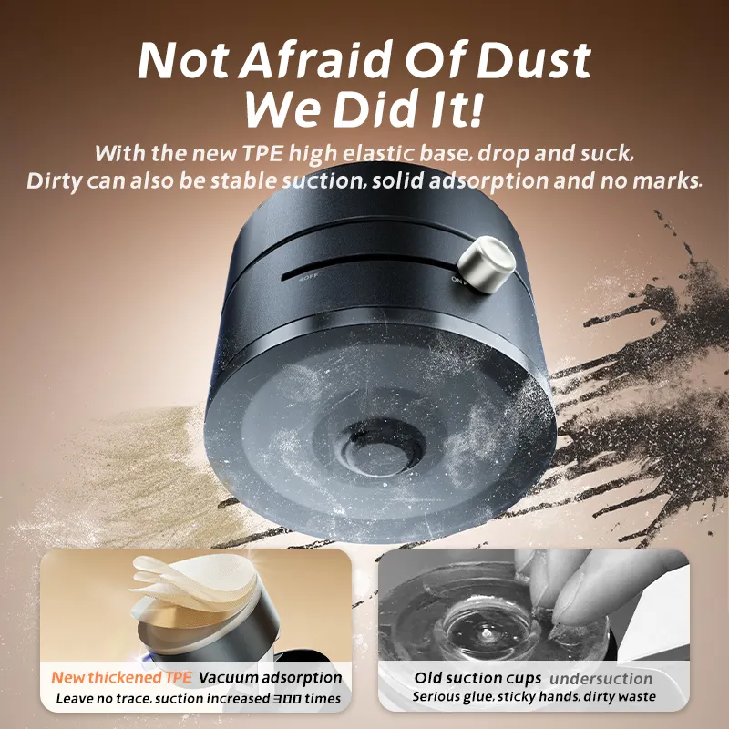 حامل هاتف مغناطيسي قوي للسيارة والجدار والزجاج